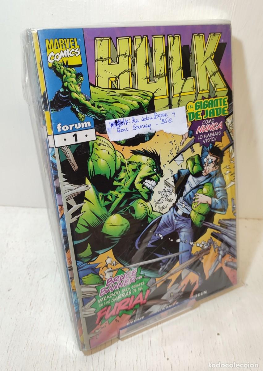 C&oacute;mics: Comic: &rdquo;Hulk&rdquo; de Byrne, Garney y Green comics forum 12 numeros - Foto 1