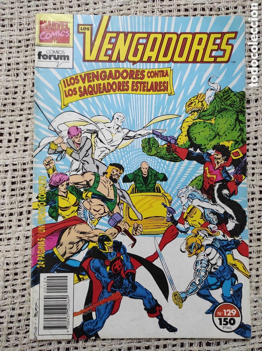 C&oacute;mics: LOS VENGADORES VOL. 1 N&ordm; 129 -ED. FORUM