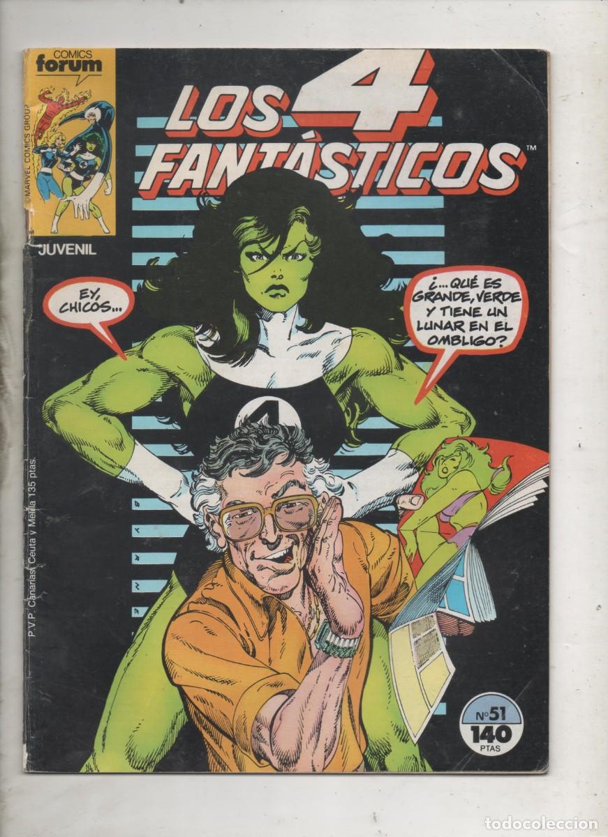 C&oacute;mics: LOS 4 FANTASTICOS N&ordm; 51 . FORUM -P - Foto 1