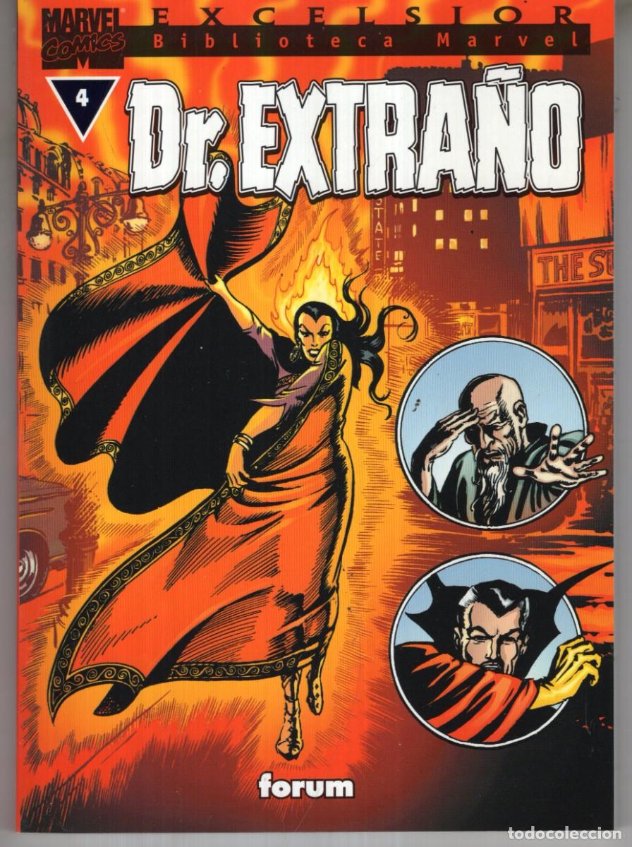 C&oacute;mics: BIBLIOTECA MARVEL DR. EXTRA&Ntilde;O N&ordm; 4 - FORUM - ESTADO EXCELENTE - Foto 1