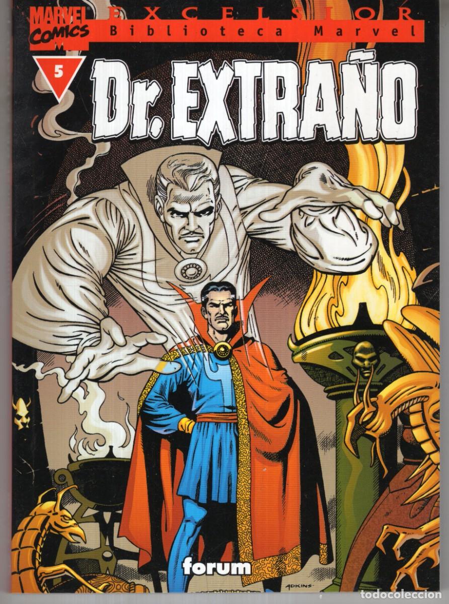 C&oacute;mics: BIBLIOTECA MARVEL DR. EXTRA&Ntilde;O N&ordm; 5 - FORUM - ESTADO EXCELENTE - Foto 1