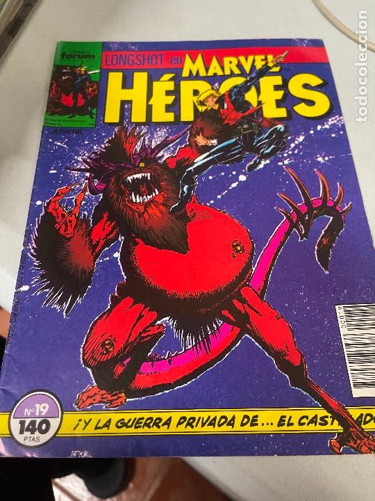 C&oacute;mics: FORUM MARVEL HEROES NUMERO 19 BUEN ESTADO - Foto 1