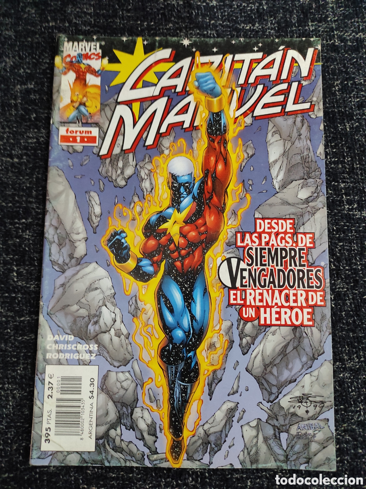Comics: CAPITAN MARVEL VOL. 1 N&ordm; 1 -ED. FORUM - COLECCION DE 26 N&Uacute;MEROS