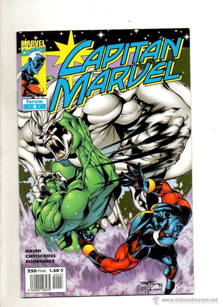 C&oacute;mics: CAPITAN MARVEL VOL. 1 N&ordm; 3 -ED. FORUM - COLECCION DE 26 N&Uacute;MEROS - Foto 1