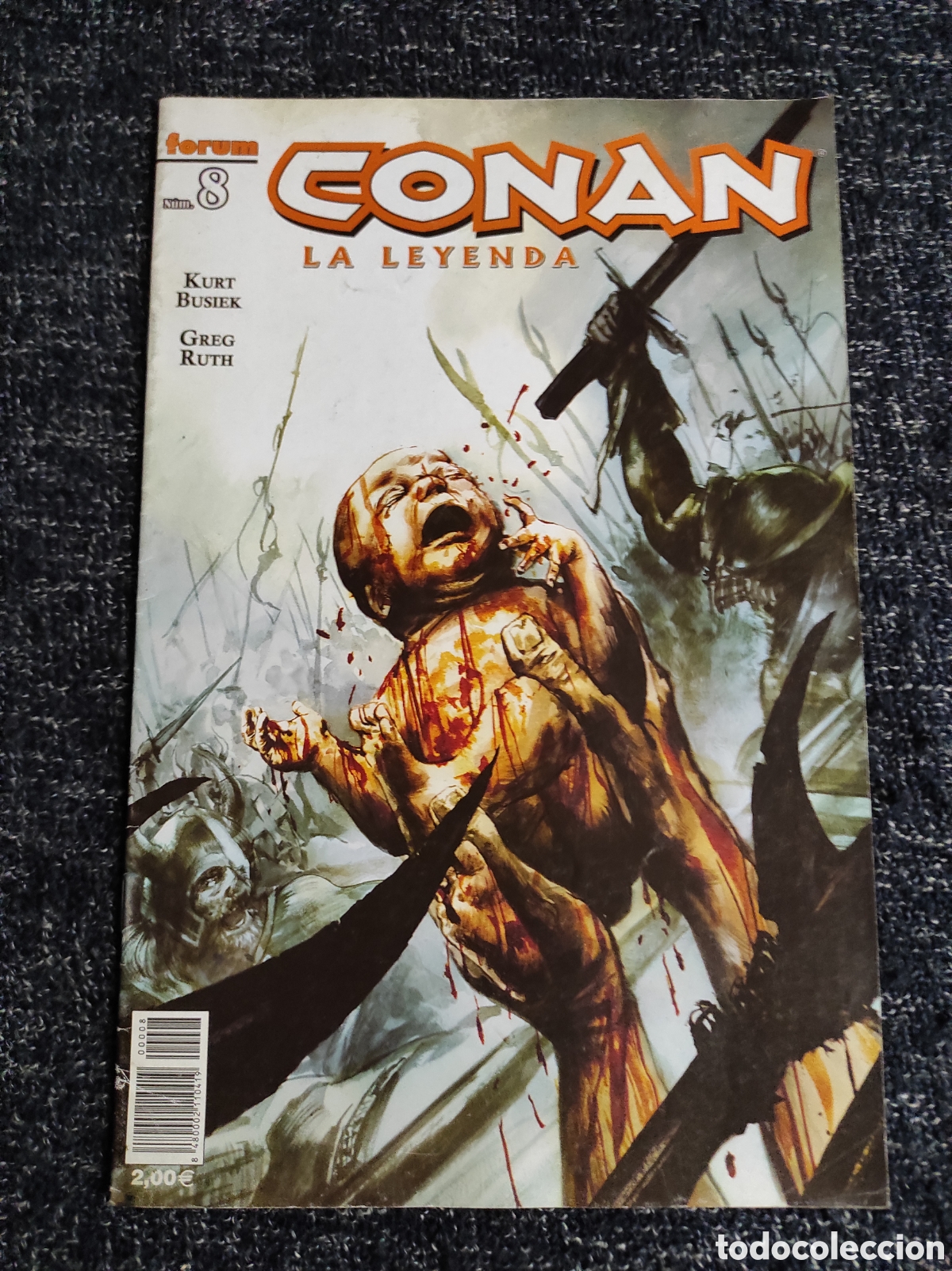 C&oacute;mics: CONAN LA LEYENDA N&ordm; 8 -ED. FORUM - Foto 1