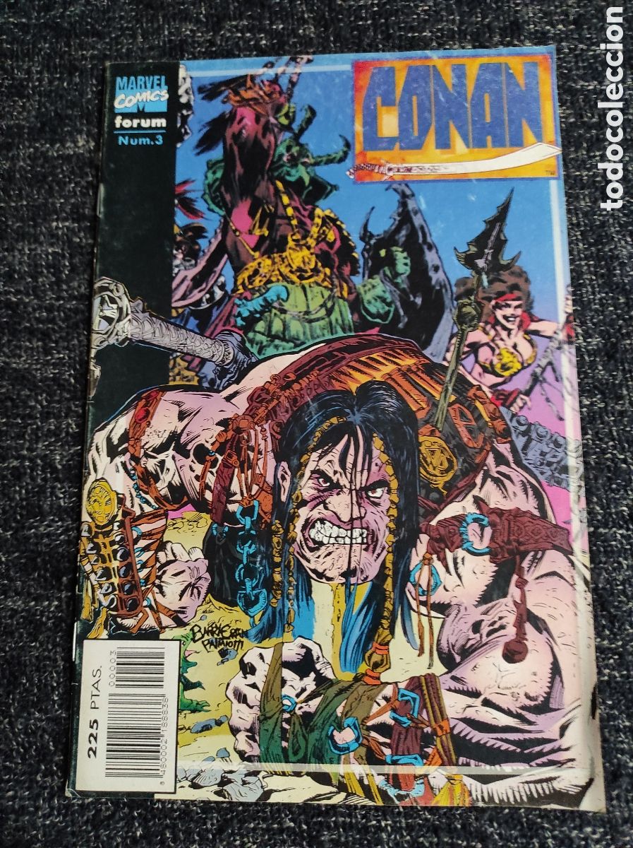 C&oacute;mics: CONAN N&ordm; 3 -ED. FORUM - COLECCION DE 11 N&Uacute;MEROS - Foto 1
