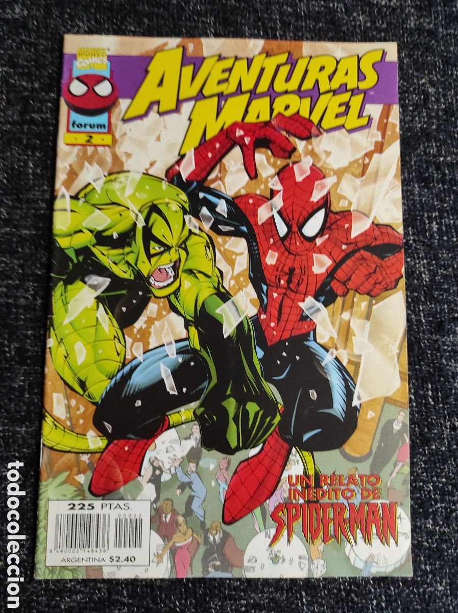 C&oacute;mics: AVENTURAS MARVEL N&ordm; 2 -ED. FORUN - COLECCION DE 18 NUMEROS - Foto 1