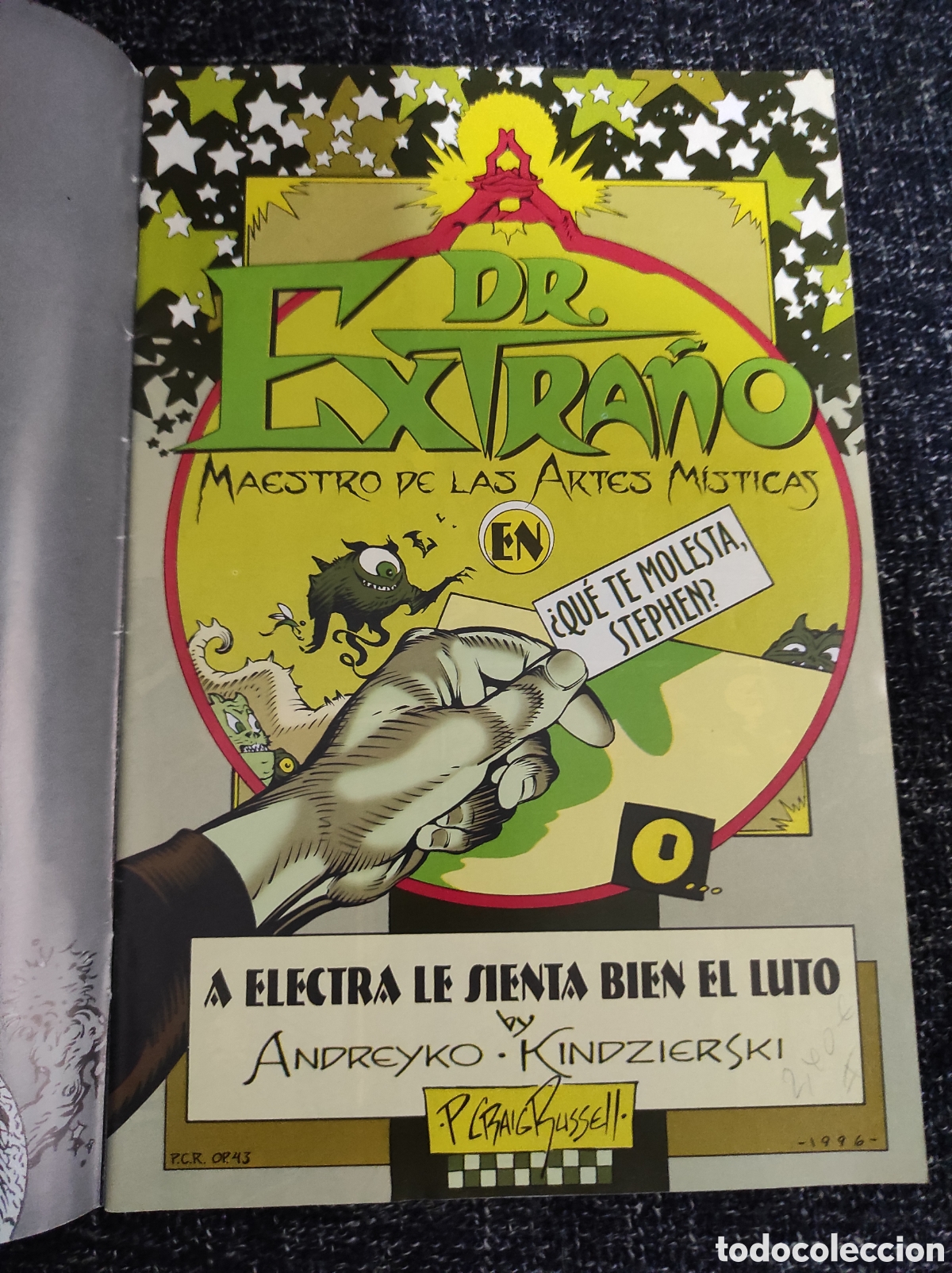 C&oacute;mics: DOCTOR EXTRA&Ntilde;O. &iquest;QU&Eacute; TE MOLESTA, STEPHEN ? -EDITA : FORUM - Foto 2