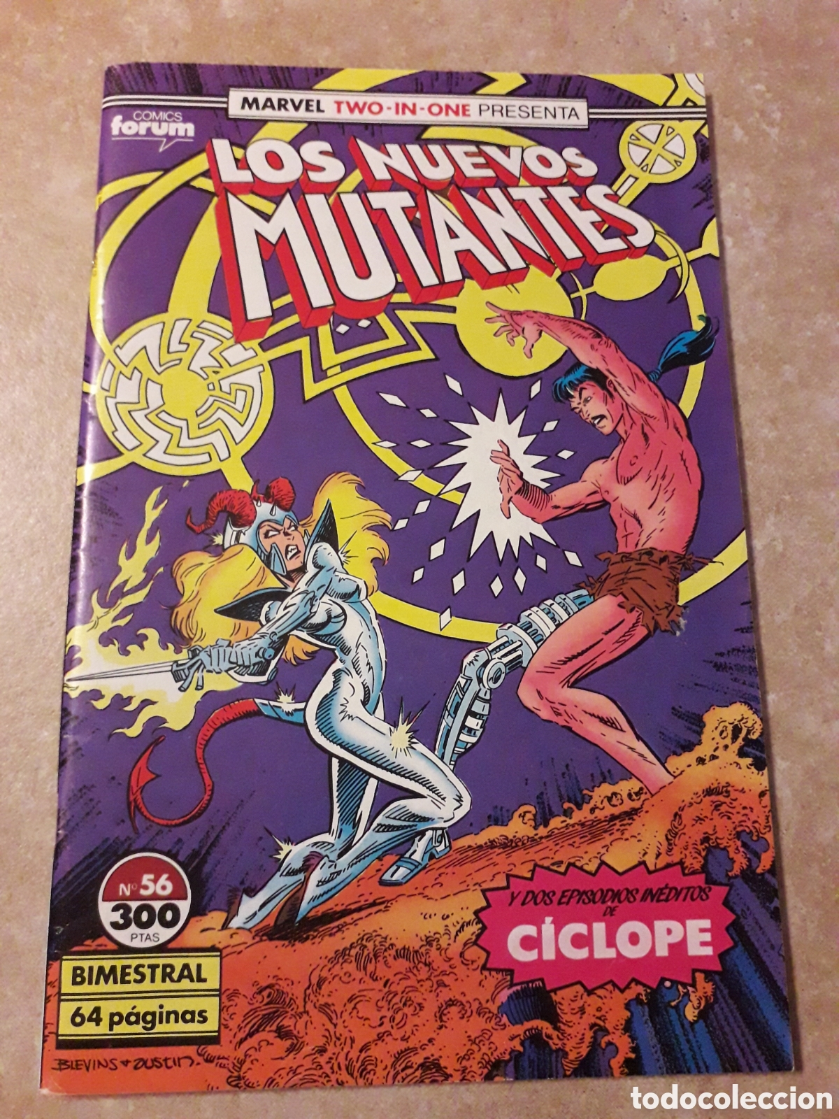 C&oacute;mics: Los Nuevos Mutantes num 56. Excelente estado - Foto 1