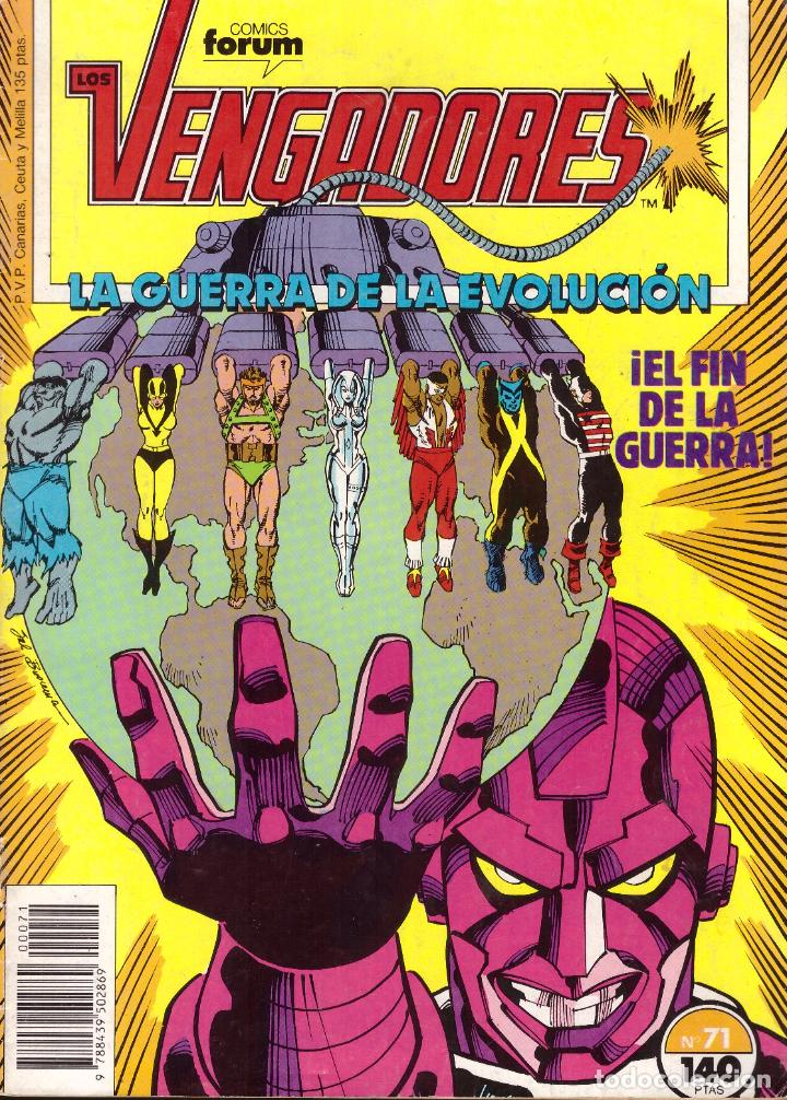 C&oacute;mics: Comic Los Vengadores, n&ordm; 71 - Marvel, Comics Forum - Foto 1