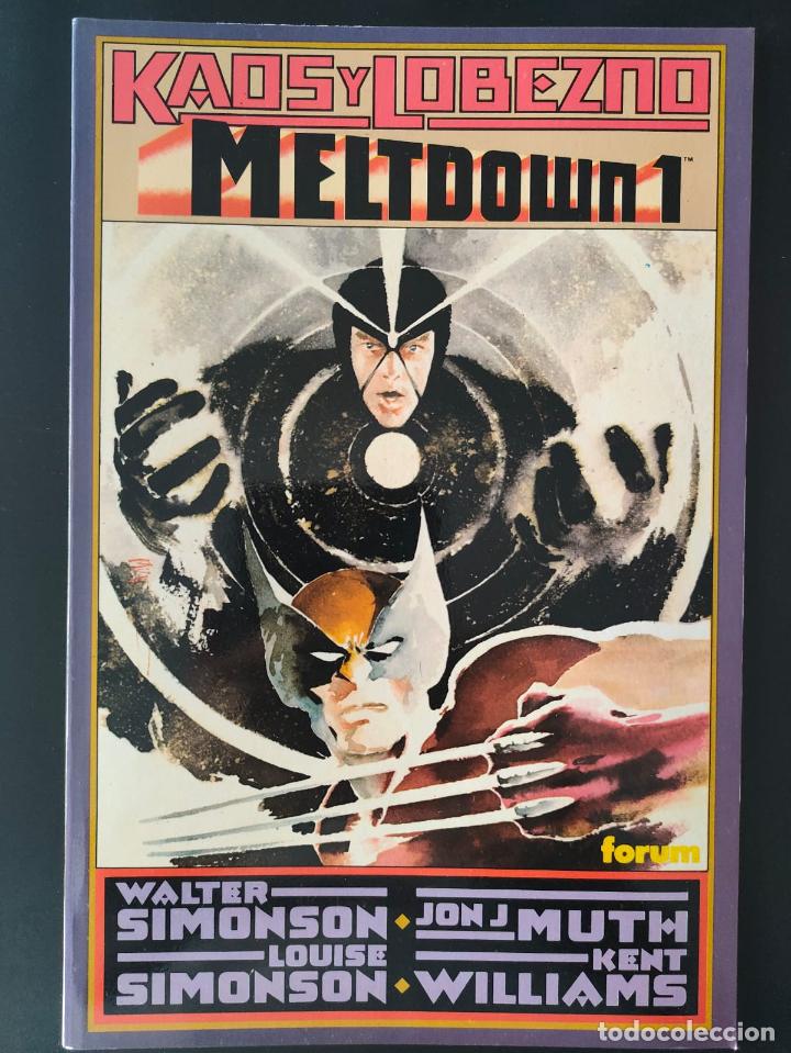 C&oacute;mics: KAOS Y LOBEZNO MELTDOWN NUMERO 1 Y 2 - Foto 1
