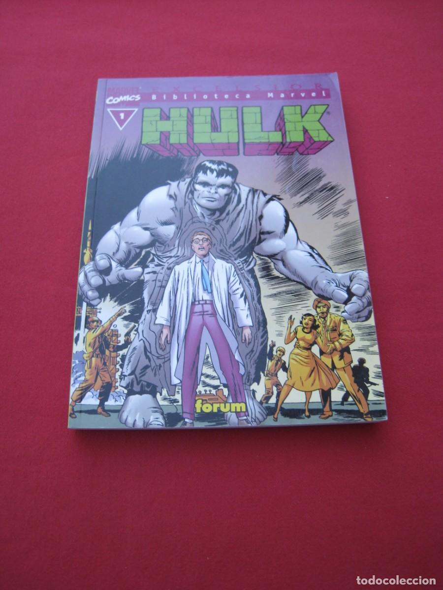 C&oacute;mics: BIBLIOTECA MARVEL - HULK - N&ordm; 1 - FORUM. - Foto 1