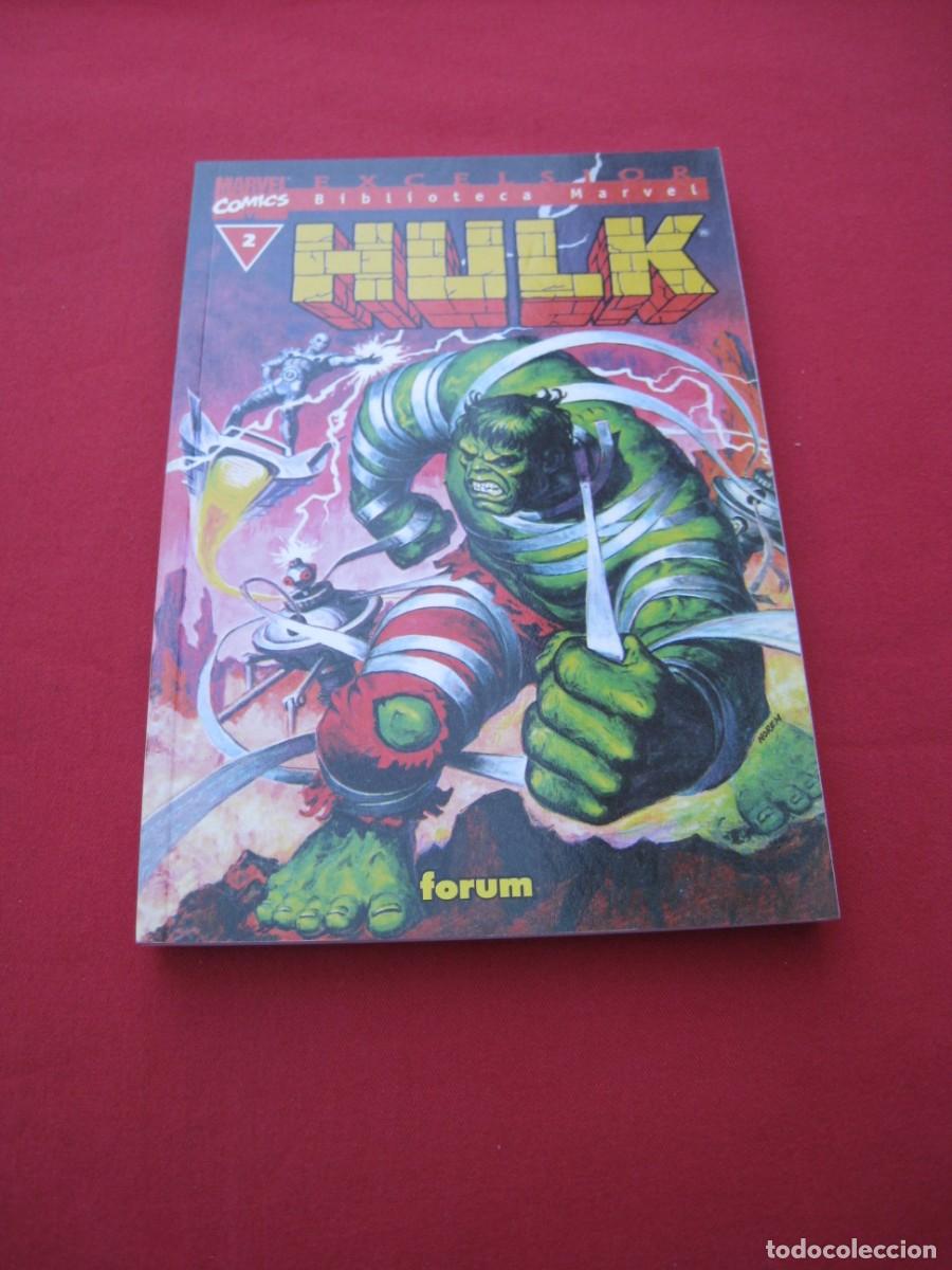 C&oacute;mics: BIBLIOTECA MARVEL - HULK - N&ordm; 2 - FORUM. - Foto 1