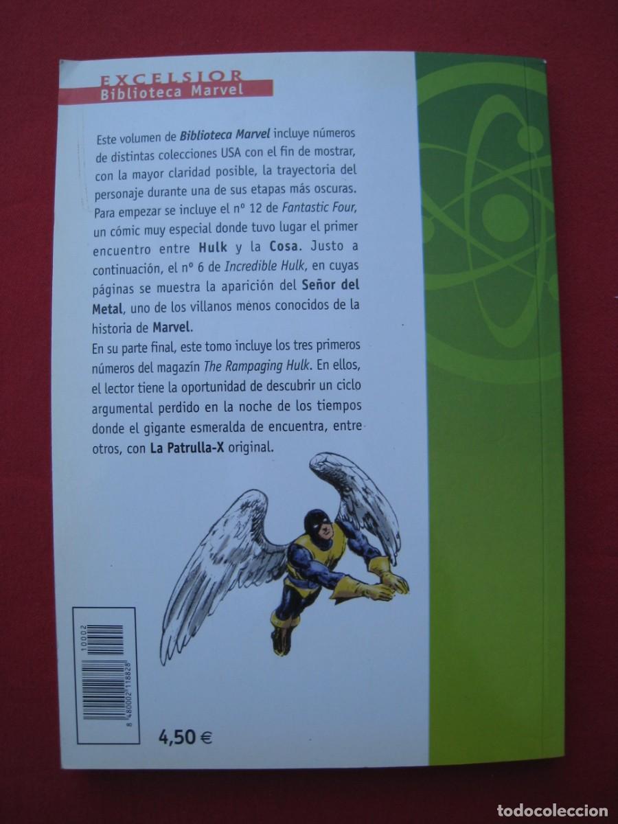 C&oacute;mics: BIBLIOTECA MARVEL - HULK - N&ordm; 2 - FORUM. - Foto 7