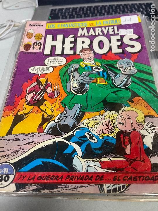 C&oacute;mics: FORUM MARVEL HEROES NUMERO 11 NORMAL ESTADO - Foto 1
