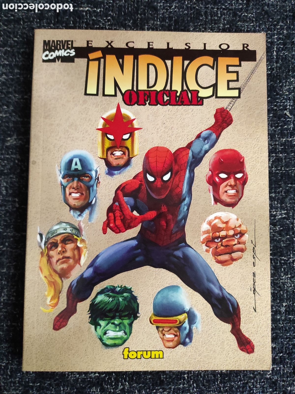C&oacute;mics: EXCELSIOR INDICE OFICIAL - MARVEL COMIC FORUM - Foto 1