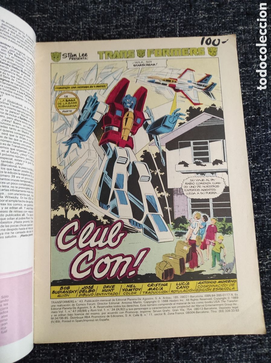 C&oacute;mics: TRANSFORMERS N&ordm; 43 -ED. FORUM - Foto 2