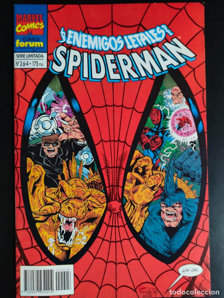 C&oacute;mics: LOS ENEMIGOS LETALES DE SPIDERMAN 3 DE 4 - Foto 1