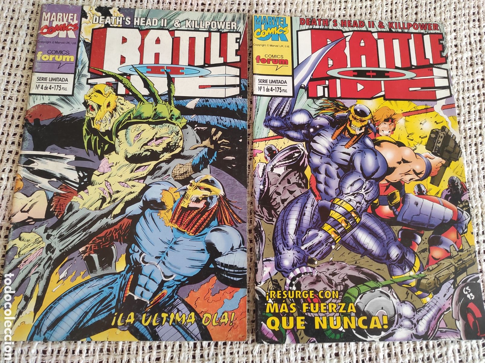 Comics: BATTLE TIDE I I N&ordm; 1 Y 4 - FORUM -SERIE DE 4 N&Uacute;MEROS