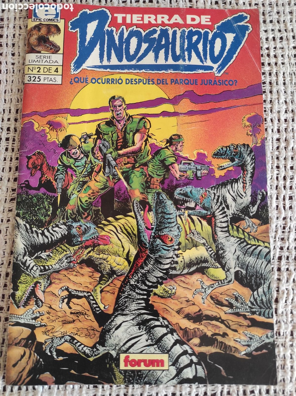 Comics: TIERRA DE DINOSAURIOS N&ordm; 2 - FORUM -SERIE DE 4 N&Uacute;MEROS