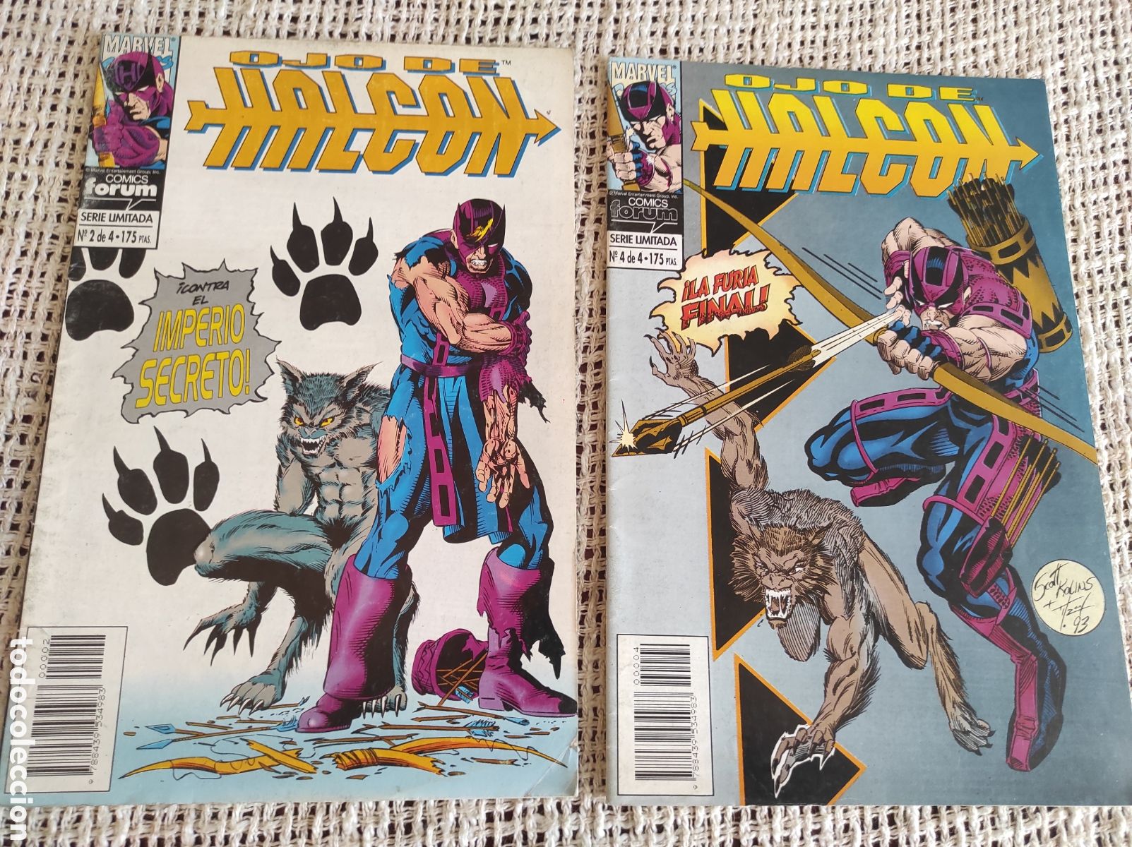 Comics: OJO HALCON N&ordm; 2 Y 4 - FORUM -SERIE DE 4 N&Uacute;MEROS