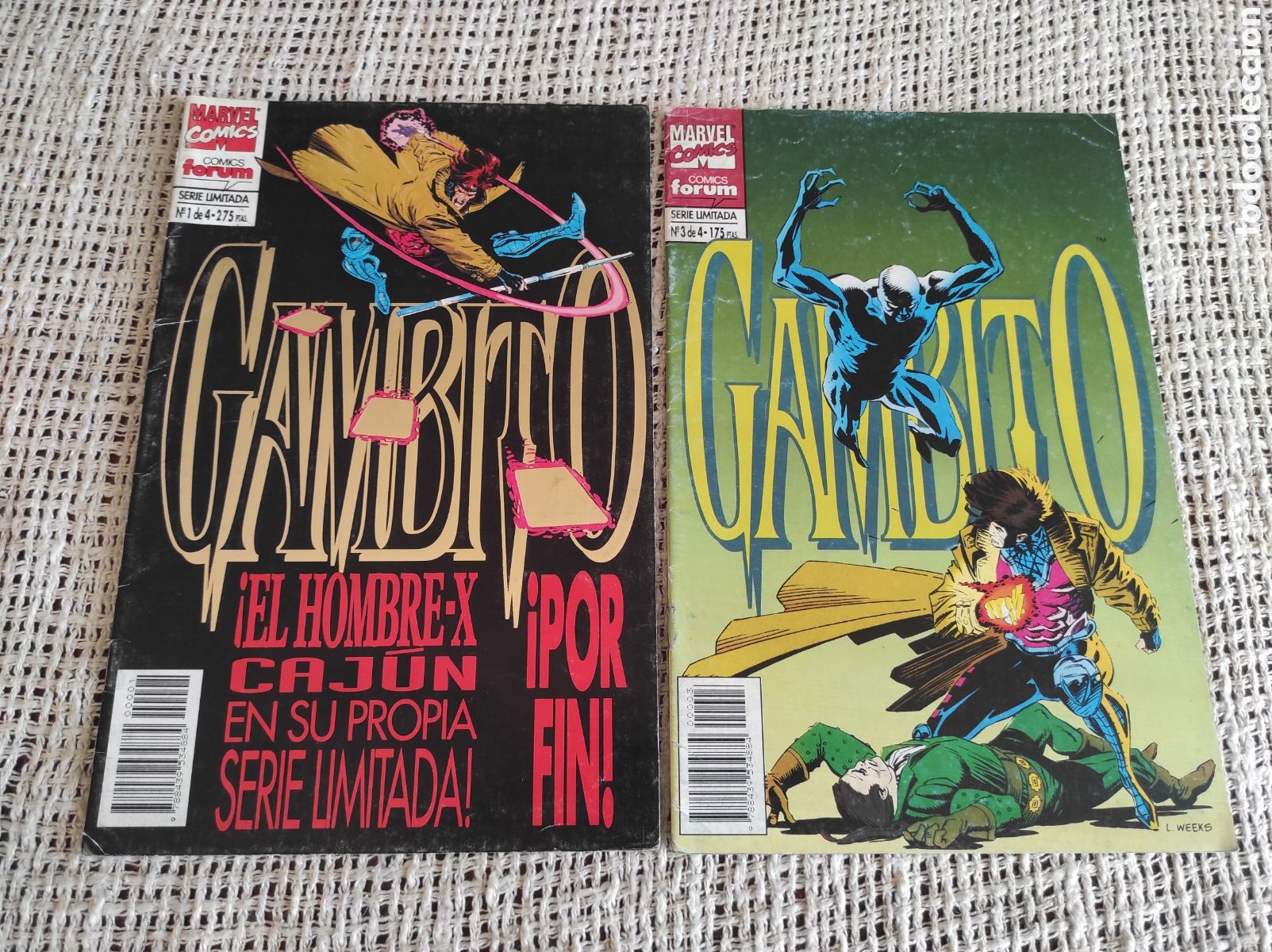 C&oacute;mics: GAMBITO N&ordm; 1 Y 3 - FORUM -SERIE DE 4 N&Uacute;MEROS - Foto 1