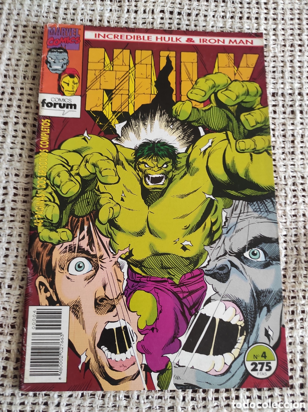 C&oacute;mics: HULK & IRON MAN N&ordm; 4 - COLECCION DE 9 -ED. FORUM - Foto 1