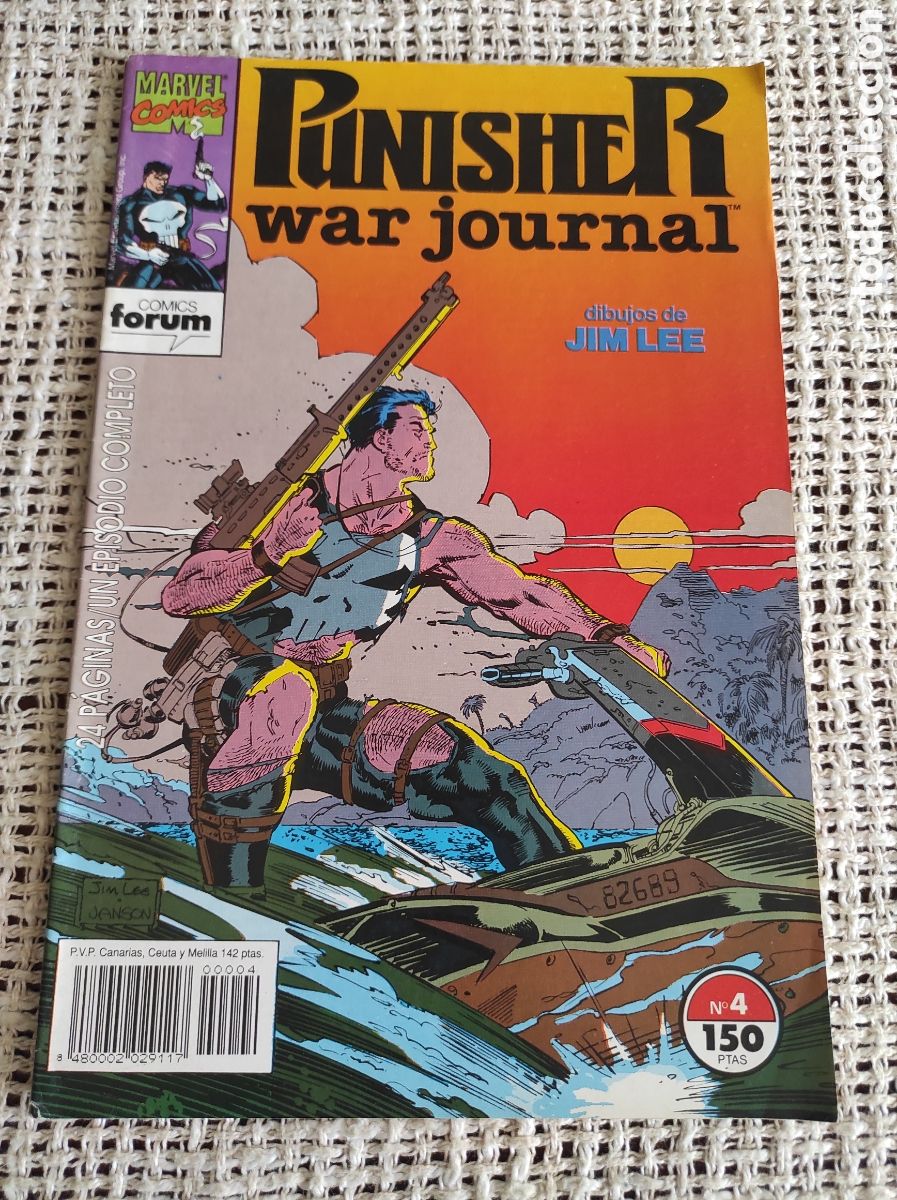 C&oacute;mics: PUNISHER WAR JOURNAL N&ordm; 4 - COLECCION DE 19 -ED. FORUM - Foto 1