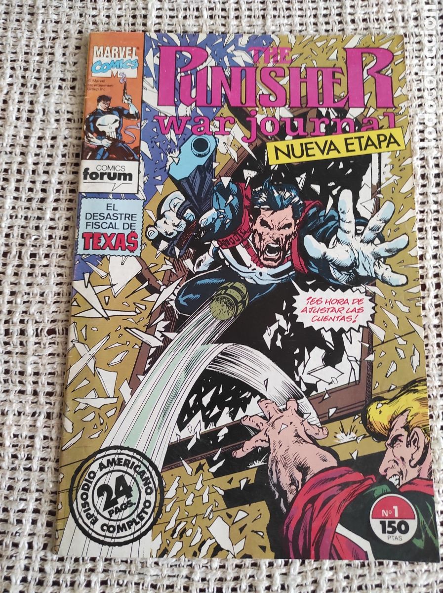 C&oacute;mics: PUNISHER WAR JOURNAL N&ordm; 1 - COLECCION DE 19 -ED. FORUM - Foto 1
