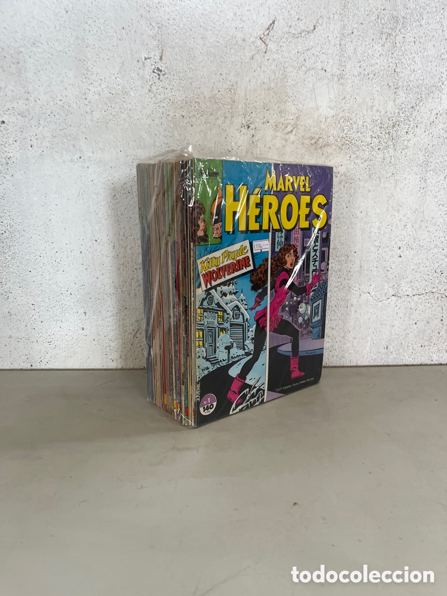 C&oacute;mics: MARVEL H&Eacute;ROES, 44 EJEMPLARES DE 84, (EDITORIAL FORUM) - Foto 1