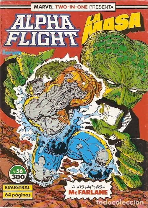 C&oacute;mics: MARVEL TWO-IN-ONE: ALPHA FLIGHT & LA MASA vol.1 n&ordm; 56 - Forum - Foto 1