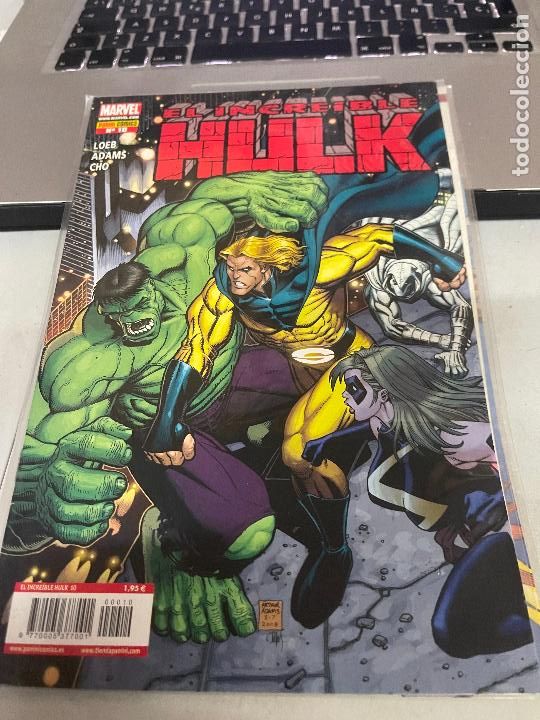 C&oacute;mics: PANINI EL INCREIBLE HULK NUMERO 10 BUEN ESTADO - Foto 1