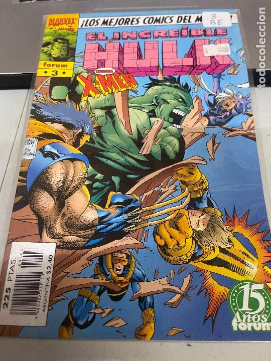 C&oacute;mics: FORUM EL INCREIBLE HULK NUMERO 3 BUEN ESTADO - Foto 1