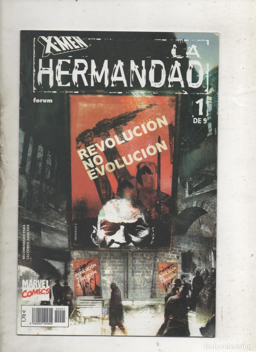 C&oacute;mics: X MEN LA HERMANDAD N&ordm; 1 - FORUM - E3 - Foto 1