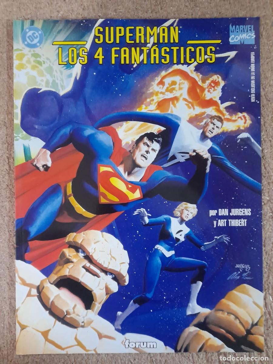 C&oacute;mics: Superman / Los 4 Fantasticos.Marvel / DC. Forum - Foto 1