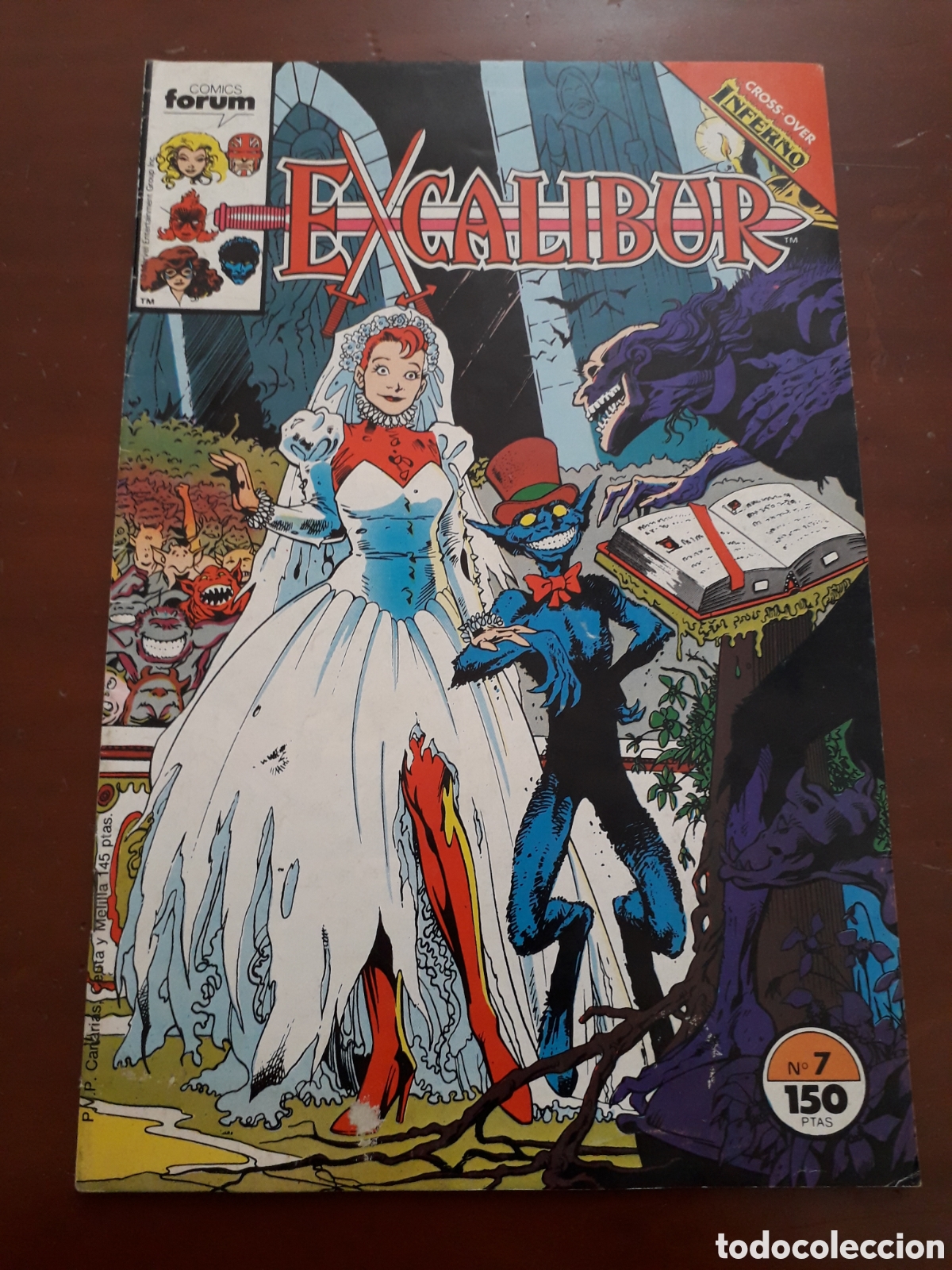 C&oacute;mics: Excalibur num 7. Crossover con Inferno - Foto 1