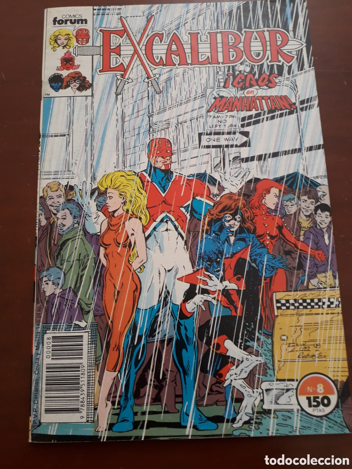 Comics: Excalibur num 8. Vol 1