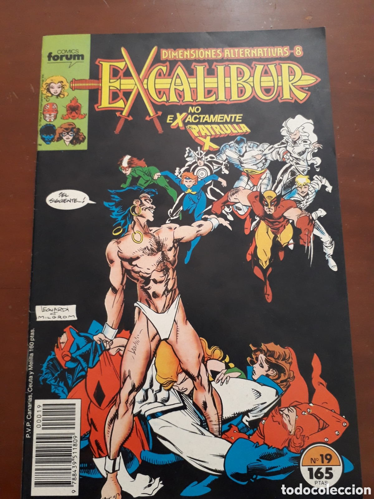 Comics: Excalibur num 19. Vol 1