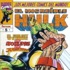 Cómics: HULK VOL. 3 Nº 5 - FORUM - BUEN ESTADO - SUB01M