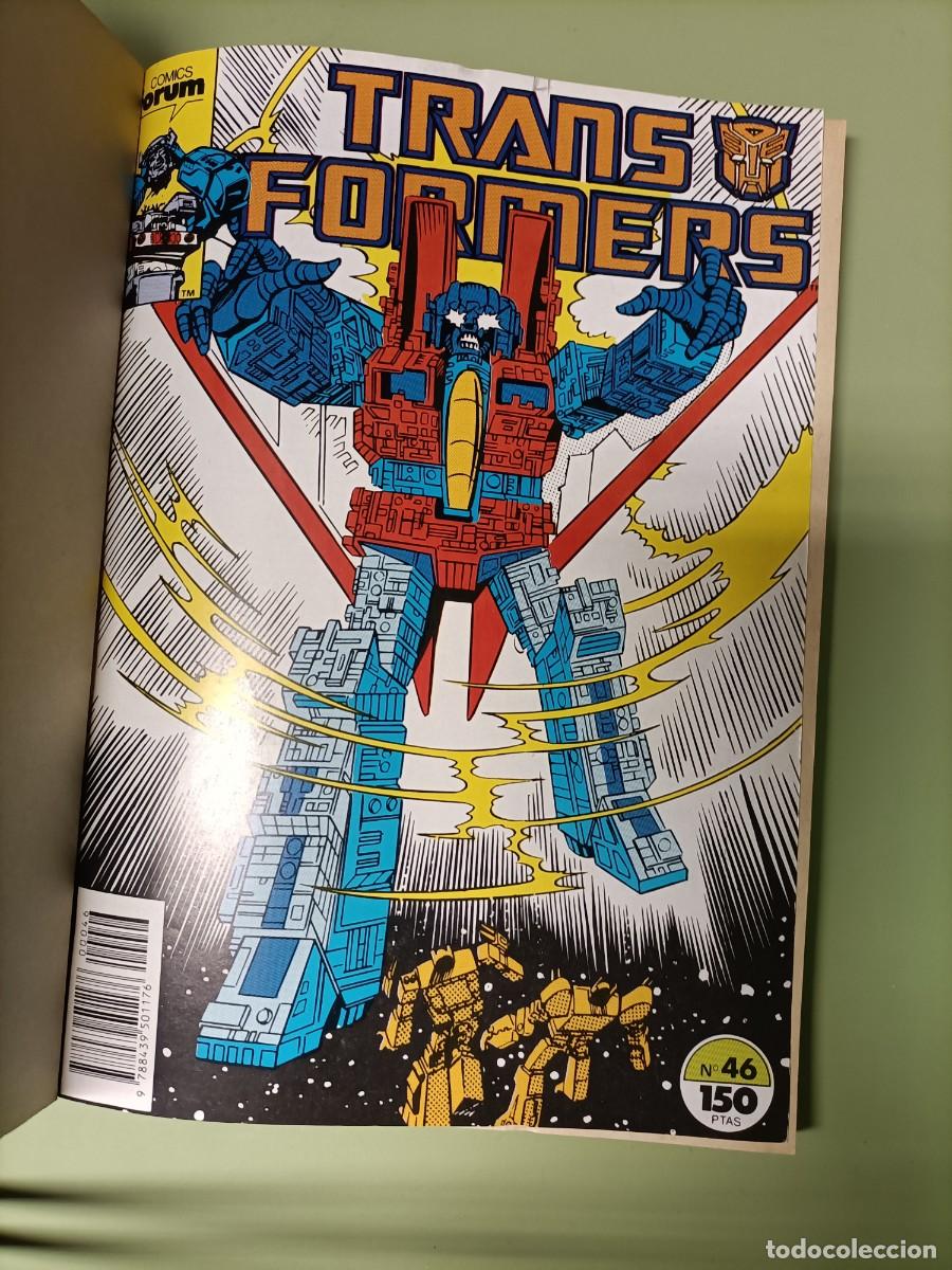 C&oacute;mics: Transformers. Retapado. 46 al 50. 1989 - Foto 2
