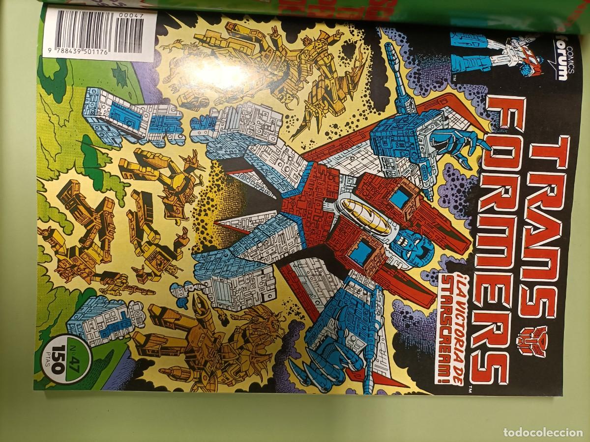 C&oacute;mics: Transformers. Retapado. 46 al 50. 1989 - Foto 4