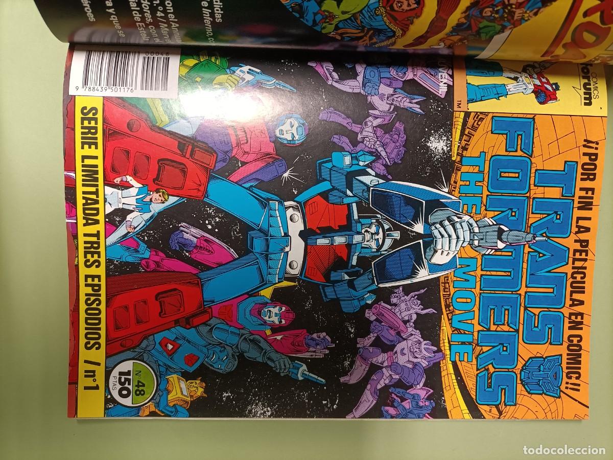 C&oacute;mics: Transformers. Retapado. 46 al 50. 1989 - Foto 5
