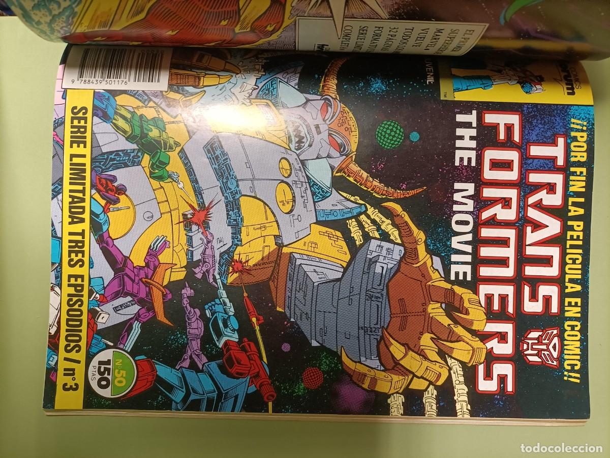 C&oacute;mics: Transformers. Retapado. 46 al 50. 1989 - Foto 7