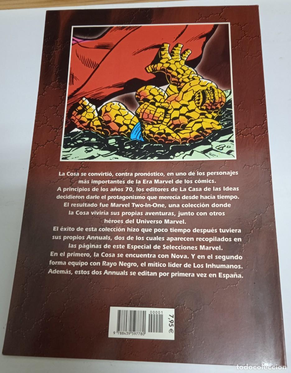 C&oacute;mics: Selecciones Marvel LA COSA: NOVA Y RAYO NEGRO. - Foto 2