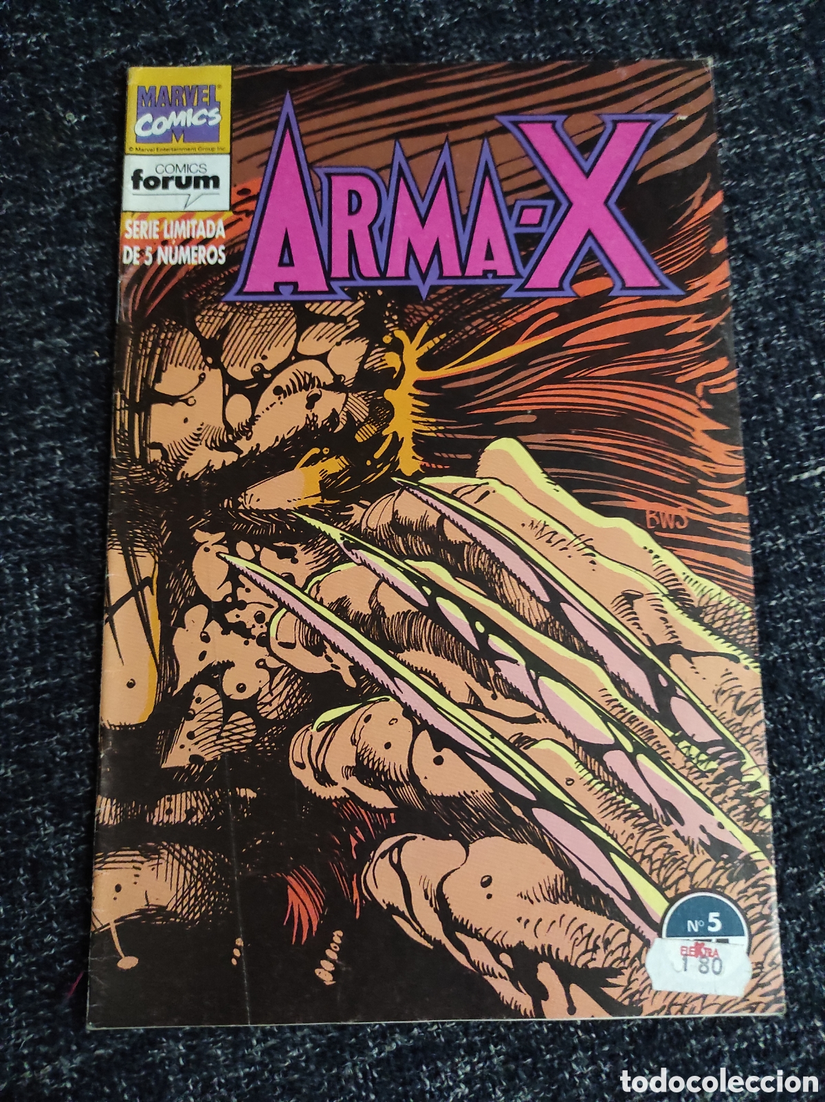 C&oacute;mics: ARMA X N&ordm; 5 - FORUM -SERIE DE 5 N&Uacute;MEROS - Foto 1