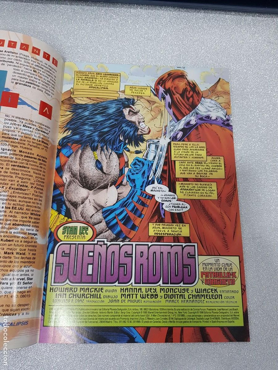 C&oacute;mics: CRONICAS DE LOS X-MEN FORUM FORUM MARVEL COMICS FORUM 2 - Foto 2