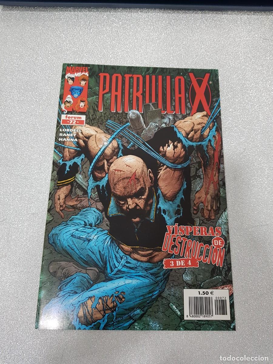 C&oacute;mics: PATRULLA X FORUM MARVEL COMICS FORUM 72 - Foto 1