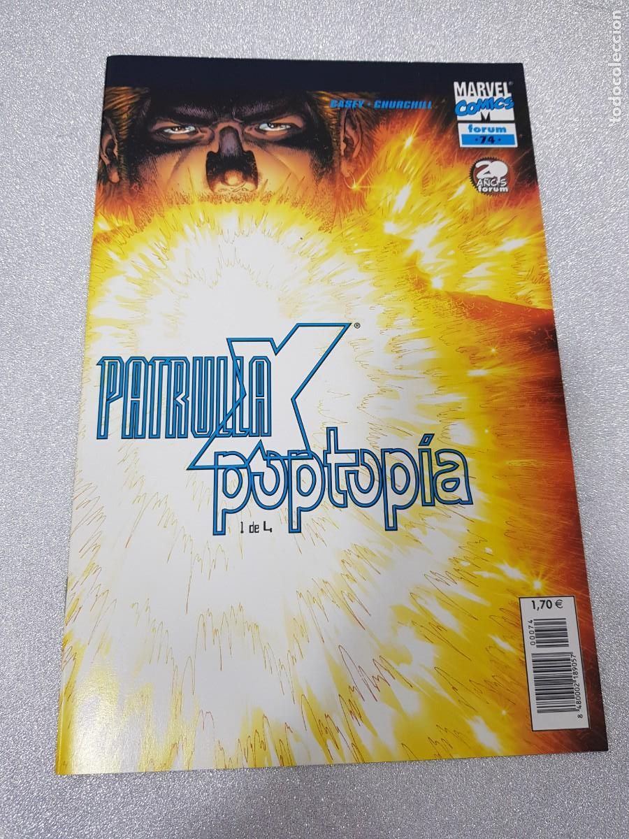 C&oacute;mics: PATRULLA X FORUM MARVEL COMICS FORUM 74 - Foto 1