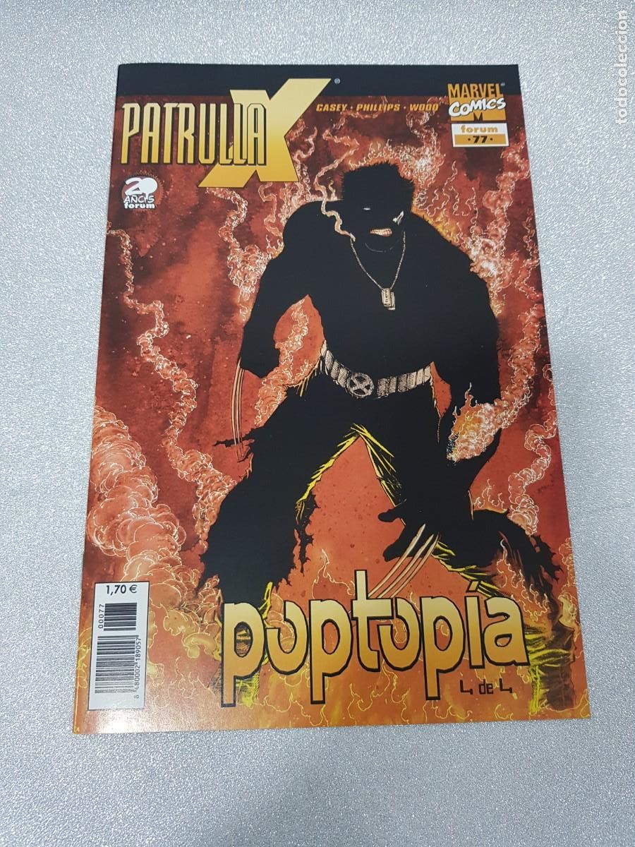 C&oacute;mics: PATRULLA X FORUM MARVEL COMICS FORUM 77 - Foto 1