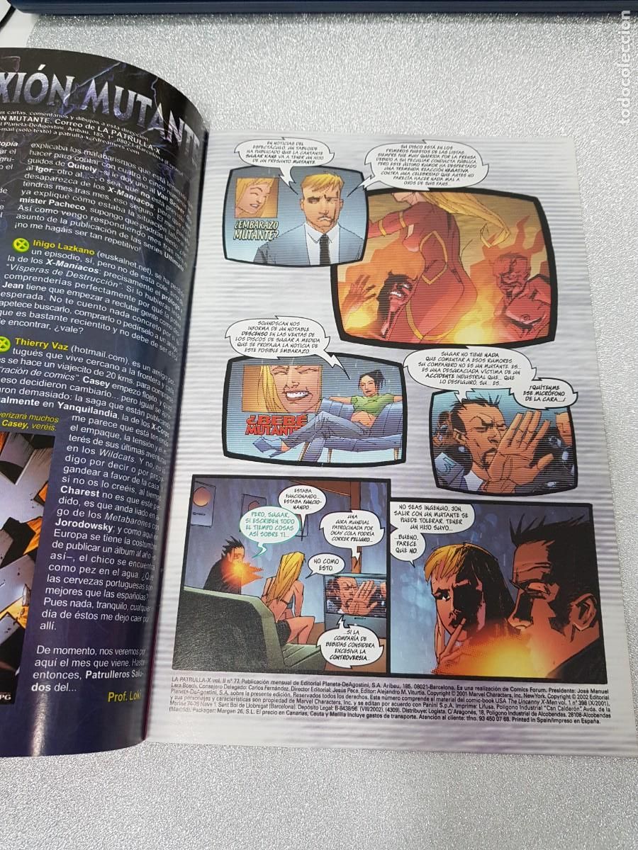 C&oacute;mics: PATRULLA X FORUM MARVEL COMICS FORUM 77 - Foto 2